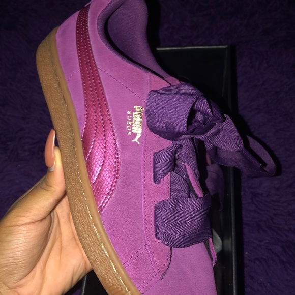 purple puma bow tie - Picture 2 of 3